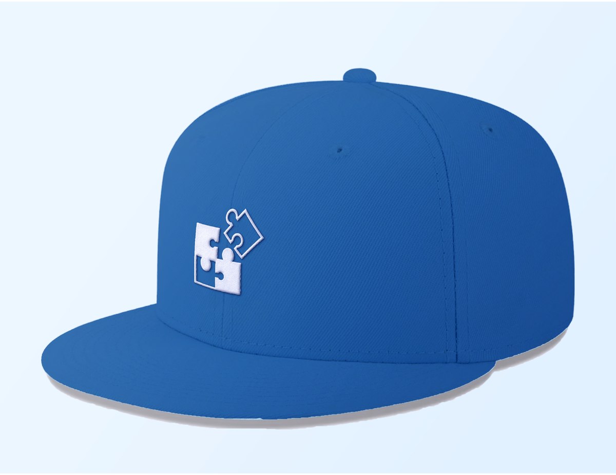Accredited Bookkeeping logo embroidered on a branded cap