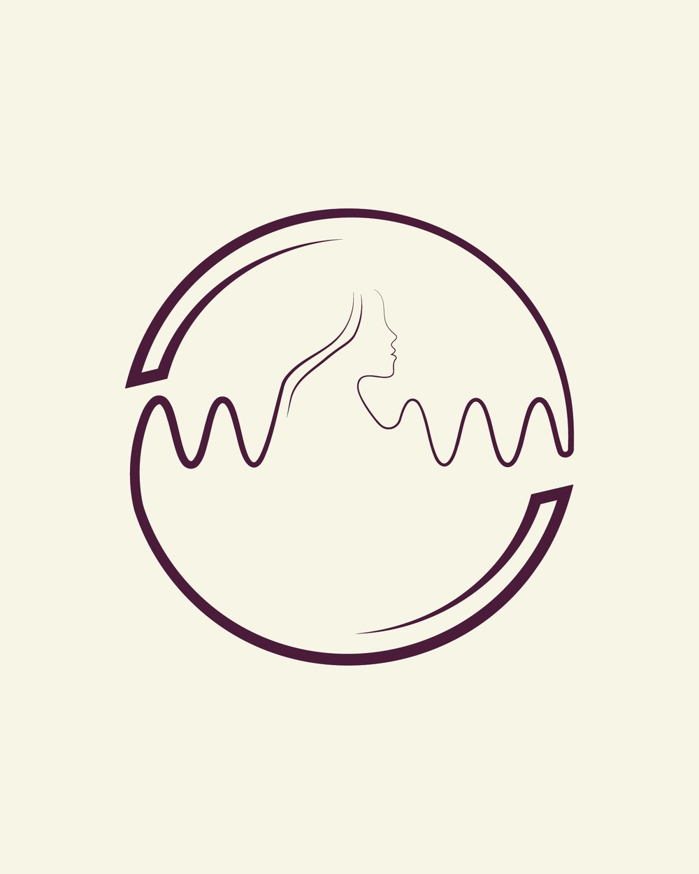 Le Cercle de Sororité Influente icon mark on its own